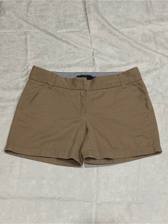 J. Crew Pants - J.Crew Chino Shorts Size 2 Khaki Tan Preppy Coastal Summer Classic